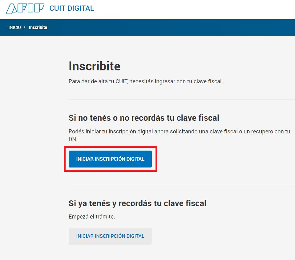 Cómo solicito o recupero mi clave fiscal